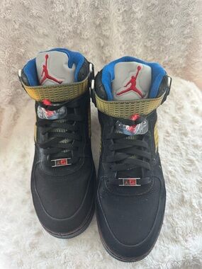 Nike Air Jordan Fusion 5- Jordan 5 Air Force Collab Rare 2008